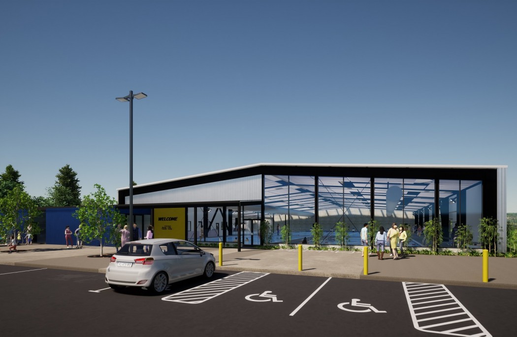 Artists impression Mosgiel pool