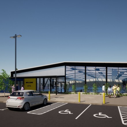 Artists impression Mosgiel pool