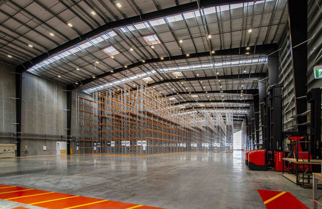 Inflight logistics warehouse Cook Brothers Construction 5