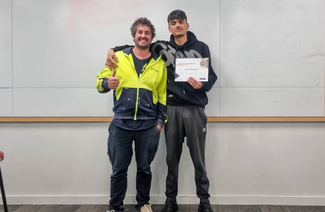 Connor Burnskey - Makita Supercharged Student Award 2026