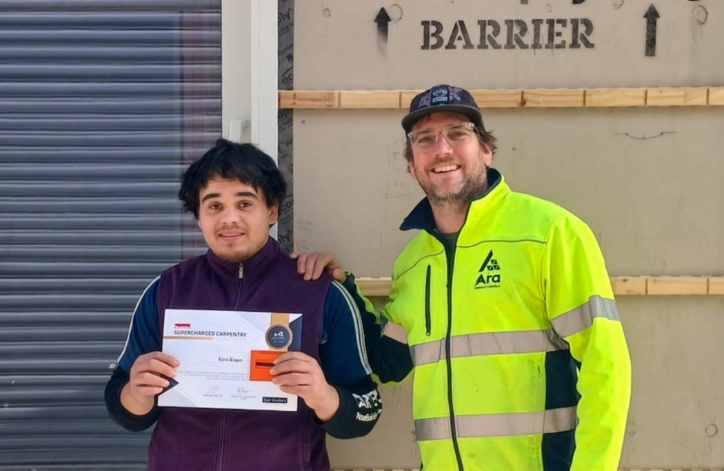Kori Kapa - Makita Supercharged Carpentry Award 2026