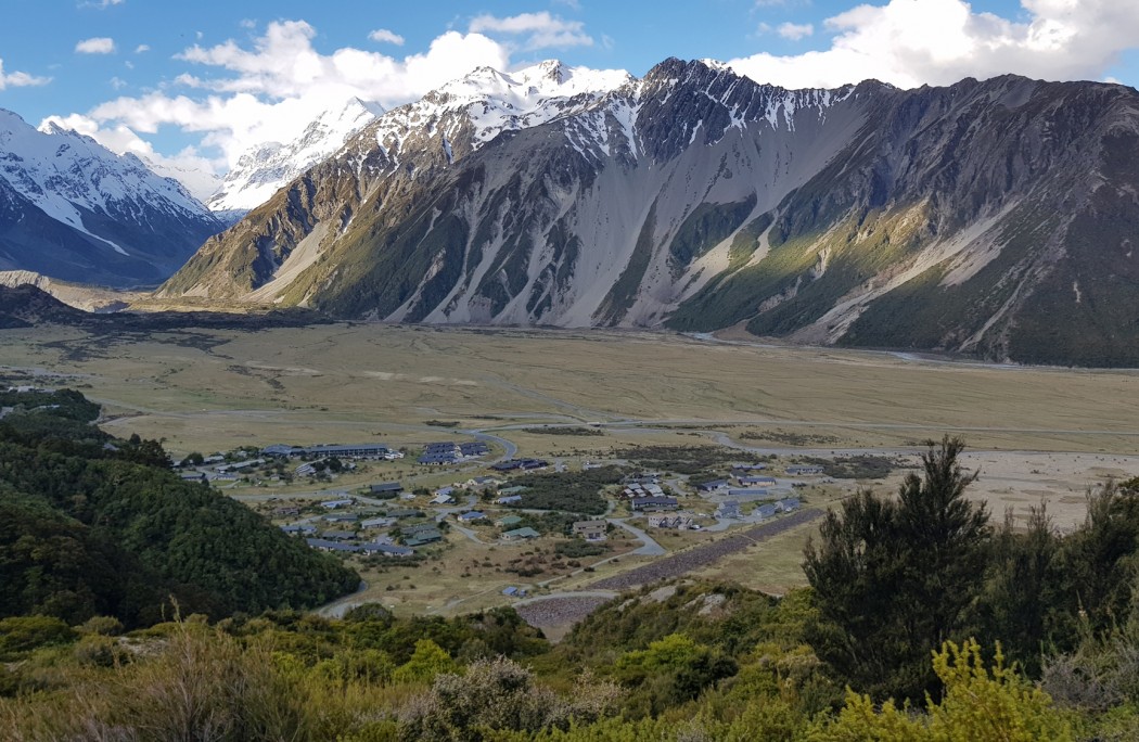 Drone Mt Cook