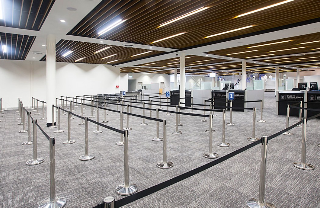 Cook Brothers Construction queenstown airport arrivals